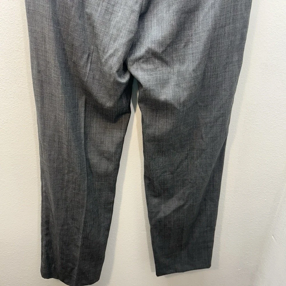 Banana Republic Dress‎ Pants 36x34 Wool Blend Gray Italy Modern Fit Mens